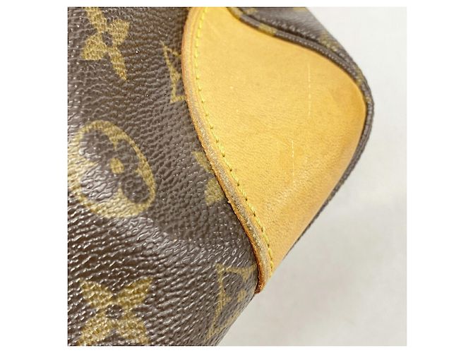 Borsa a tracolla Louis Vuitton Monogram Boulogne 30 Marrone - vista 7
