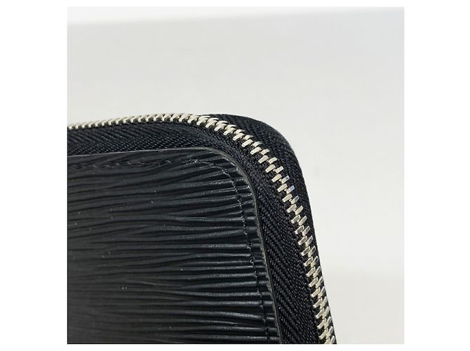 Louis Vuitton Epi Zippy Wallet M61857 Noir Nero - vista 5