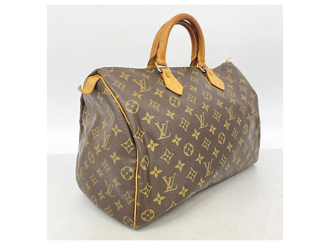 Bolsa Louis Vuitton Monogram Speedy 35 Marrom - vista 2
