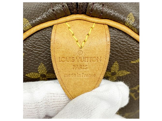 Bolsa Louis Vuitton Monogram Speedy 35 Marrom - vista 5