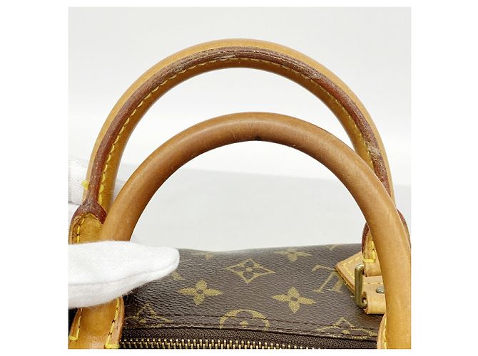 Bolsa Louis Vuitton Monogram Speedy 35 Marrom - vista 8