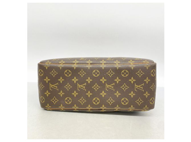 Bolso Louis Vuitton Monogram Deauville Castaño - vista 3