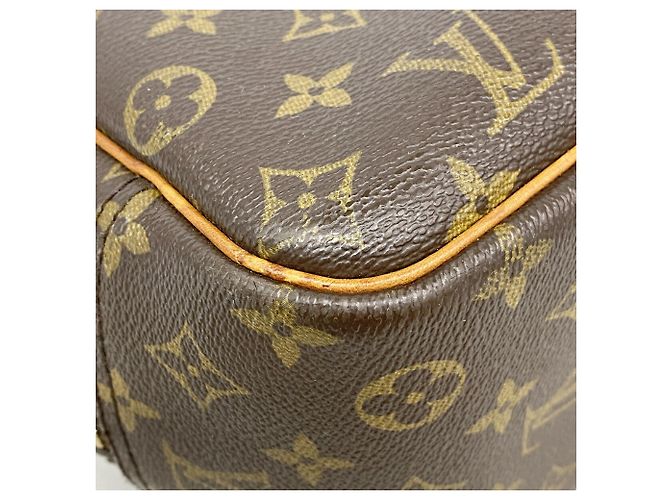 Bolso Louis Vuitton Monogram Deauville Castaño - vista 6