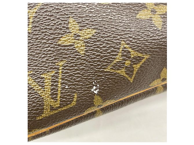 Bolso Louis Vuitton Monogram Deauville Castaño - vista 7
