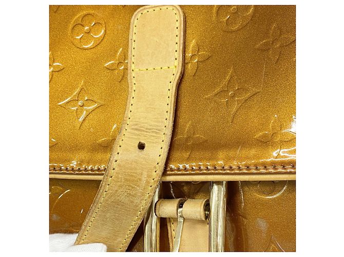 Louis Vuitton Vernis Christie GM Schultertasche Bronze - Ansicht 9