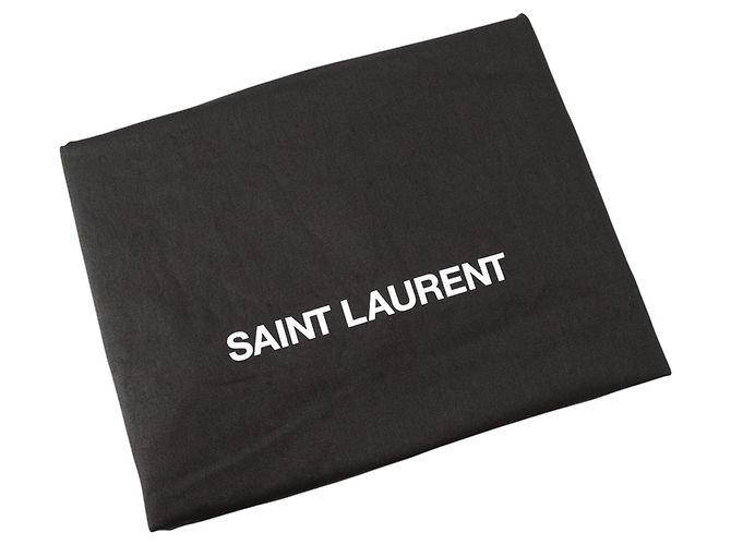Borsa Tote Puffer Larga Yves Saint Laurent Nero - vista 17
