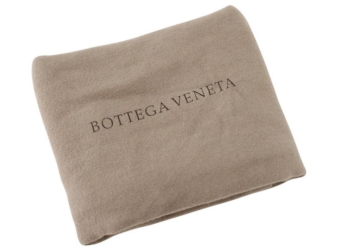 Borsa a tracolla con catena in pelle arancione Bottega Veneta - vista 12