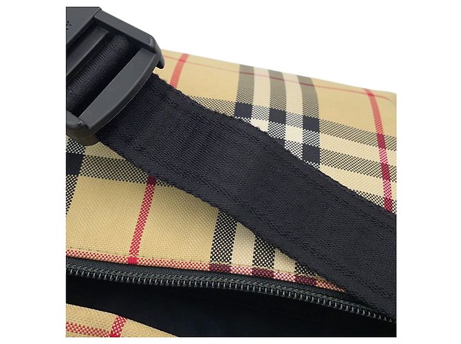 Burberry Body Bag Nova Check Gürteltasche aus Canvas Beige - Ansicht 11