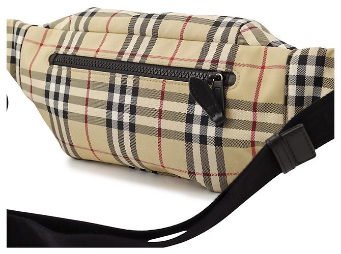Burberry Body Bag Nova Check Gürteltasche aus Canvas Beige - Ansicht 3