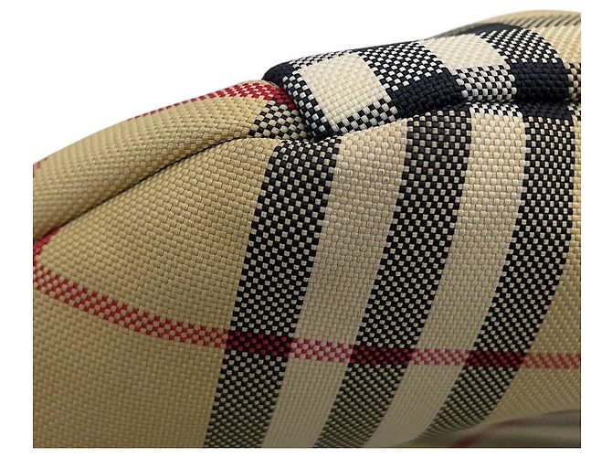 Burberry Body Bag Nova Check Gürteltasche aus Canvas Beige - Ansicht 7