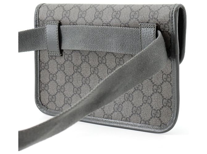 Borsa a tracolla Gucci GG Supreme Marrone - vista 3
