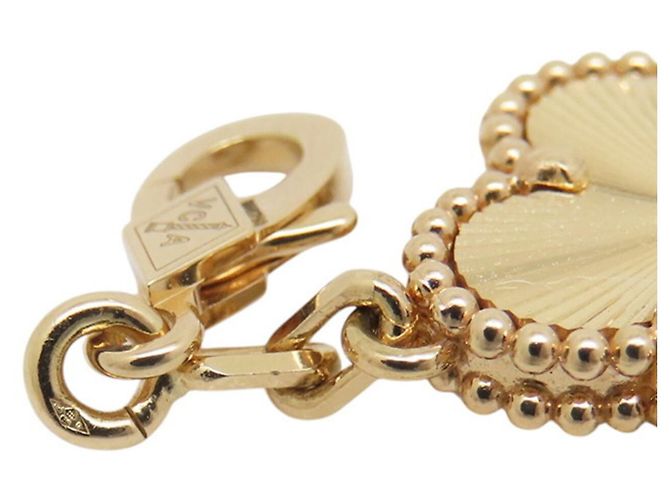Van Cleef & Arpels Alhambra 5-Motif Guilloché Armband - Ansicht 9