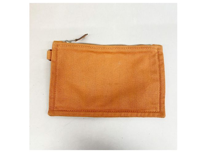 Hermès Borsa Tote Hermes Valparaiso PM Arancione - vista 10