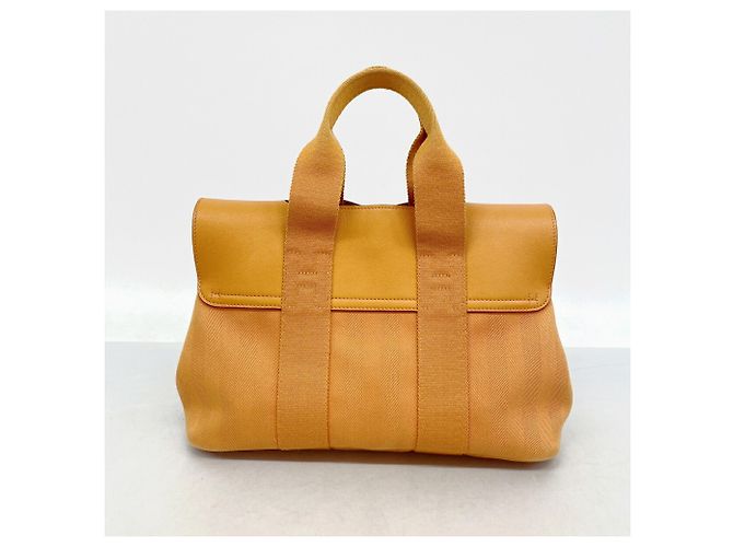Hermès Borsa Tote Hermes Valparaiso PM Arancione - vista 11