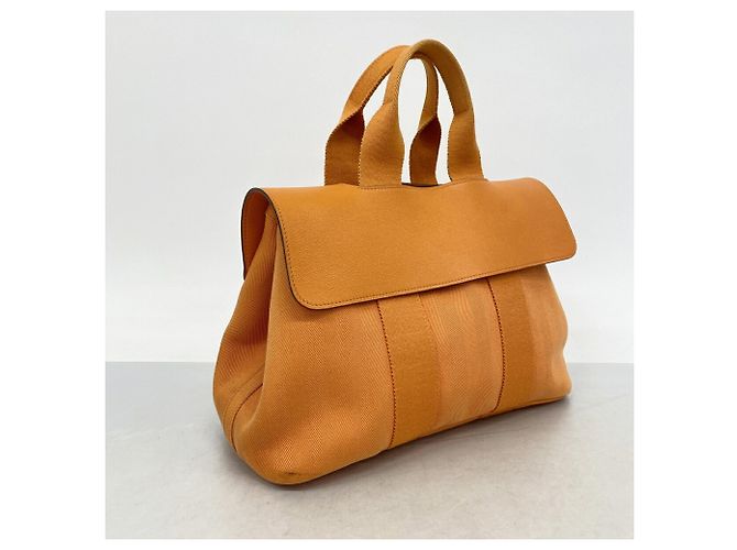 Hermès Borsa Tote Hermes Valparaiso PM Arancione - vista 2