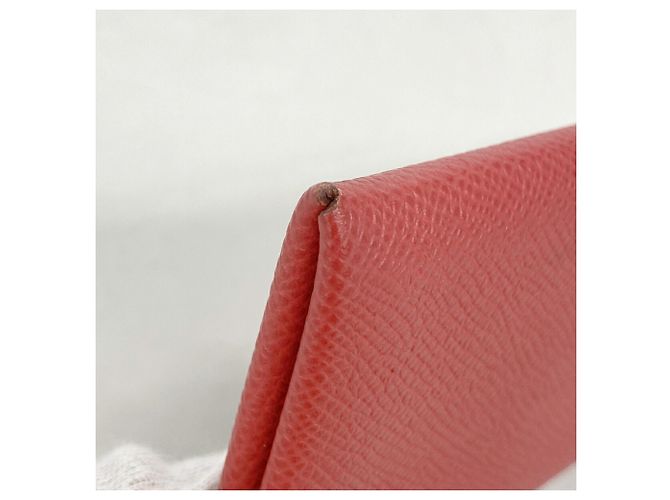 Hermès Tarjetero Hermes Calvi Roja - vista 5