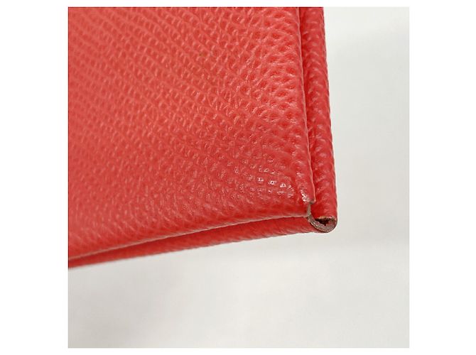 Hermès Tarjetero Hermes Calvi Roja - vista 6