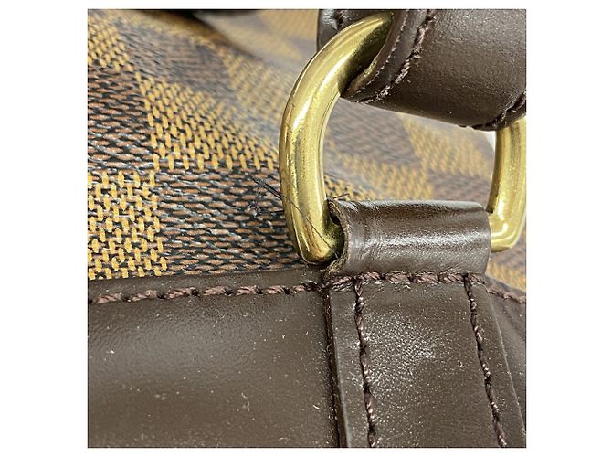 Sac à dos Louis Vuitton Damier Soho Damier ebène - vue 9