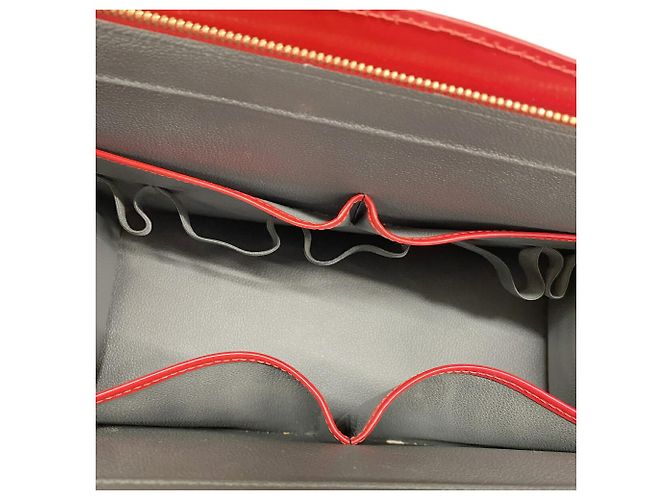 Sac à main Louis Vuitton Epi Riviera Rouge - vue 4