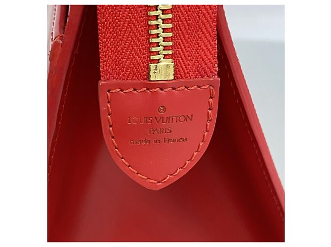 Sac à main Louis Vuitton Epi Riviera Rouge - vue 5