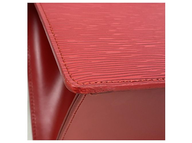 Sac à main Louis Vuitton Epi Riviera Rouge - vue 6
