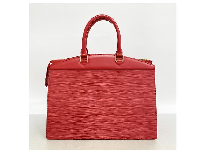 Sac à main Louis Vuitton Epi Riviera Rouge - vue 8