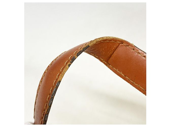 Bolso de hombro Louis Vuitton Epi Saint Cloud Castaño - vista 13