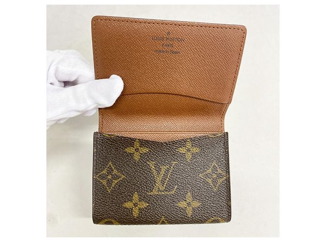 Tarjetero Louis Vuitton Brown Castaño - vista 3