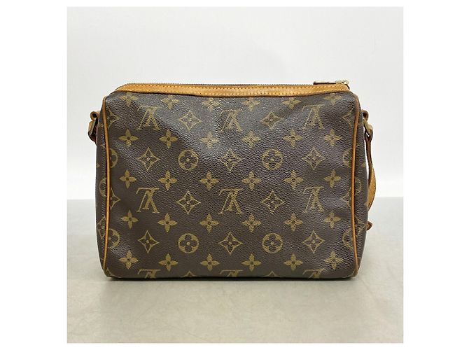 Bolso de hombro Louis Vuitton Monogram Tullie Castaño - vista 12