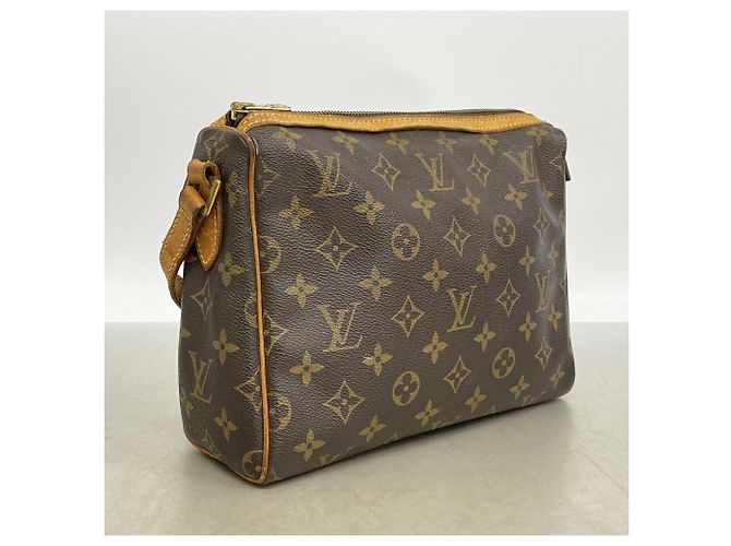 Bolso de hombro Louis Vuitton Monogram Tullie Castaño - vista 2