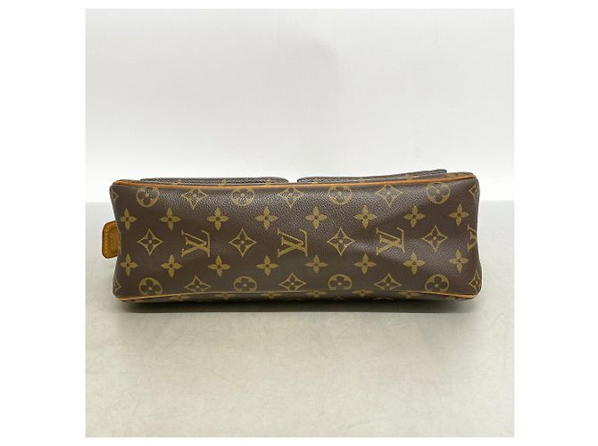 Louis Vuitton Monogram Vivacite GM Shoulder Bag Brown - view 3