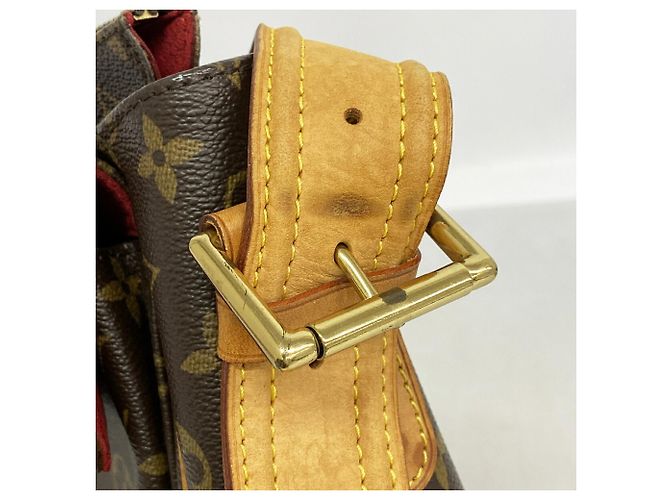 Louis Vuitton Monogram Vivacite GM Shoulder Bag Brown - view 8