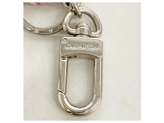 Louis Vuitton Keychain Charm Porte Clé Berry M63081 Argento Rosa - vista 2