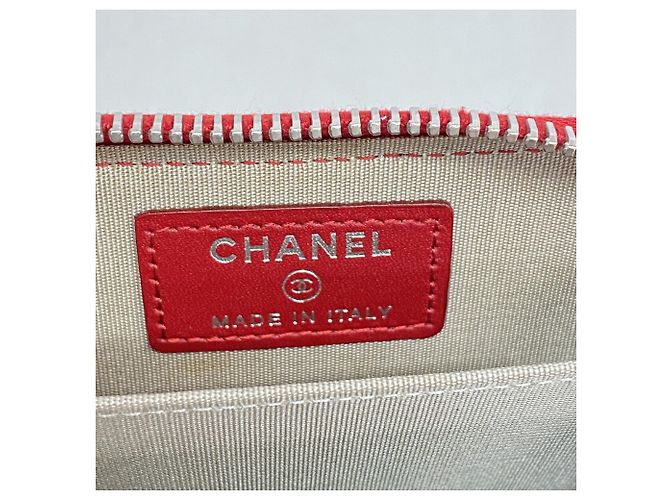 Monedero Chanel Matelassé Brilliant Roja - vista 4