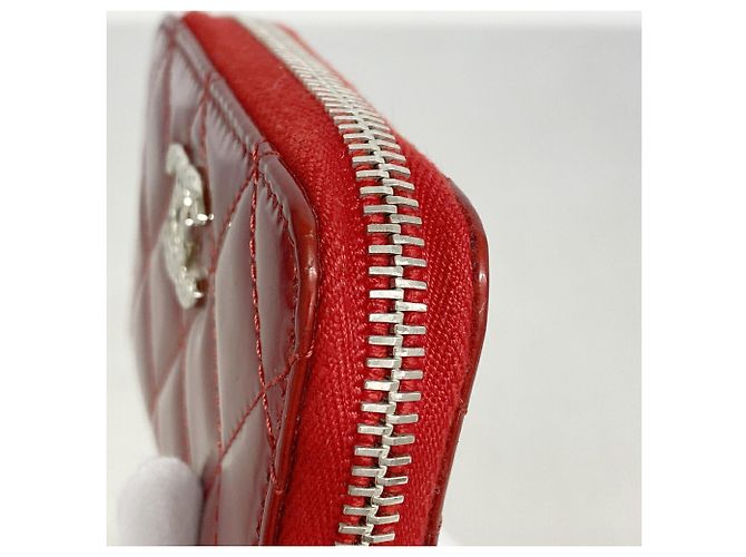 Monedero Chanel Matelassé Brilliant Roja - vista 6
