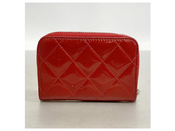 Monedero Chanel Matelassé Brilliant Roja - vista 9