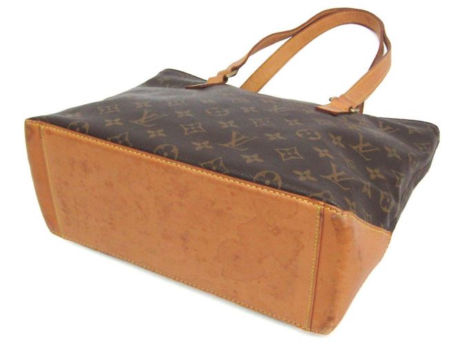 Saco Cabas Piano Monogram Louis Vuitton Marrom - vista 2