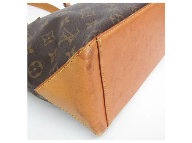 Saco Cabas Piano Monogram Louis Vuitton Marrom - vista 6