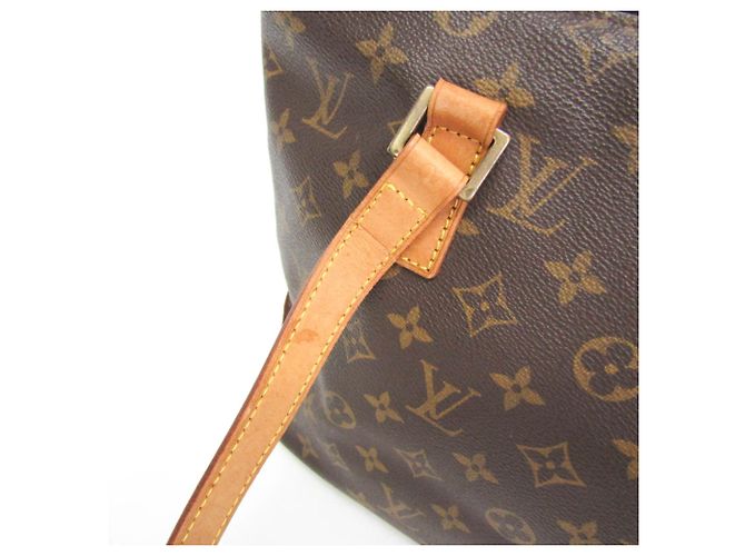 Saco Cabas Piano Monogram Louis Vuitton Marrom - vista 7