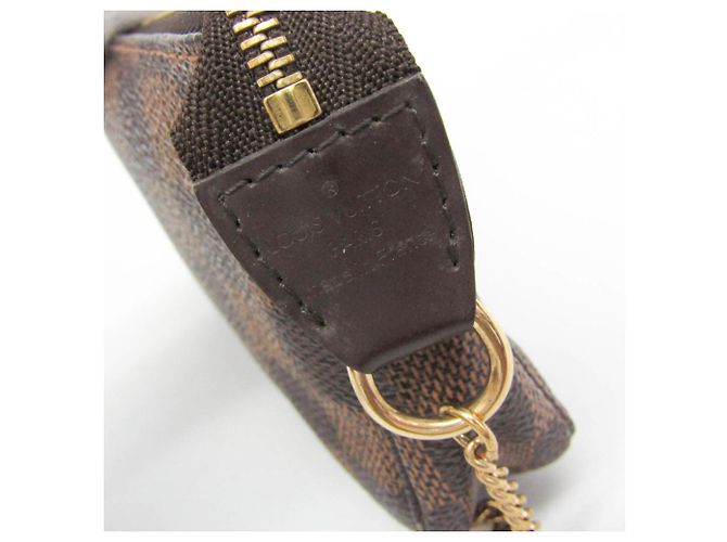 Louis Vuitton Damier Mini Pochette Accessoires N58009 Handbag Damier ebene - vista 9