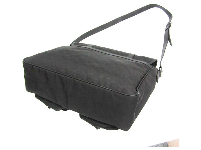 Borsa a tracolla e a spalla Gucci GG Nylon Nero - vista 2