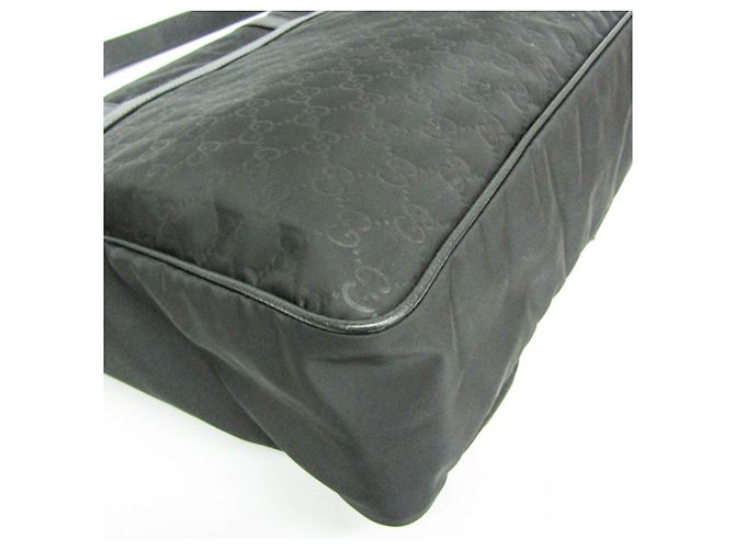 Borsa a tracolla e a spalla Gucci GG Nylon Nero - vista 4