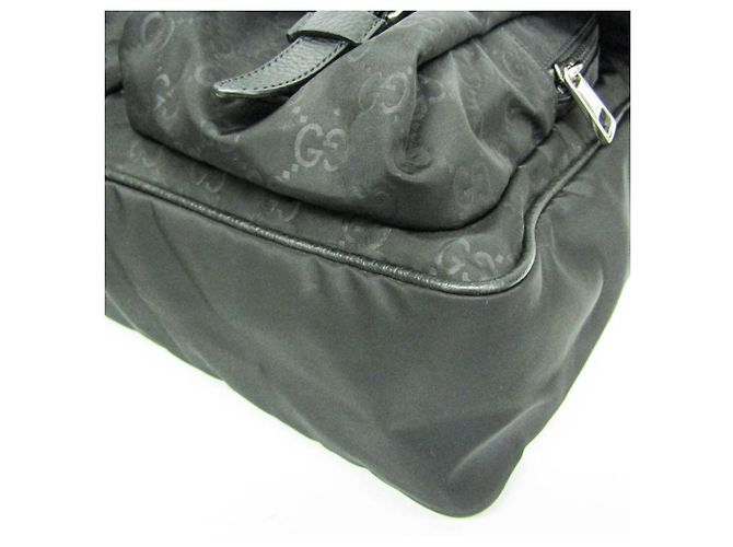Borsa a tracolla e a spalla Gucci GG Nylon Nero - vista 5