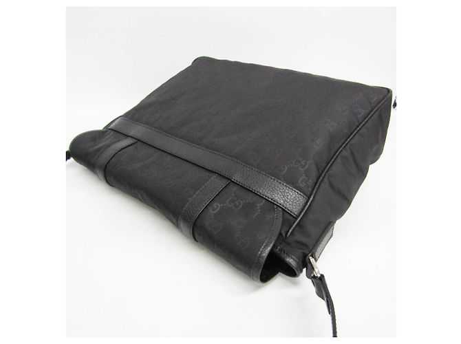 Borsa a tracolla e a spalla Gucci GG Nylon Nero - vista 9