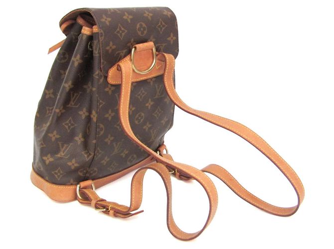 Louis Vuitton Monogram Montsouris MM M51136 Women's Backpack Brown - view 2