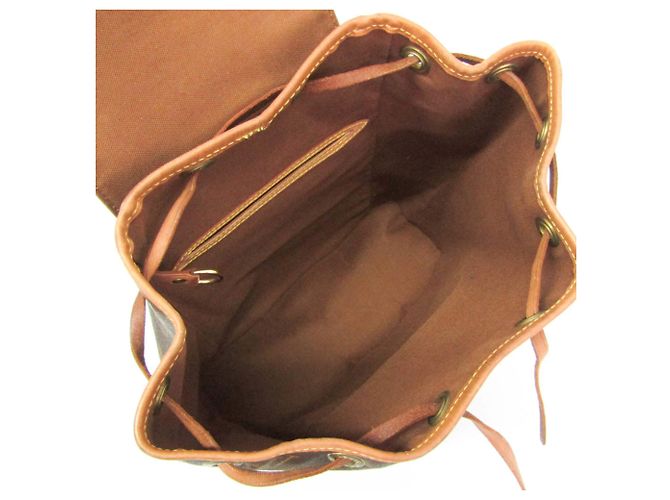 Louis Vuitton Monogram Montsouris MM M51136 Women's Backpack Brown - view 3