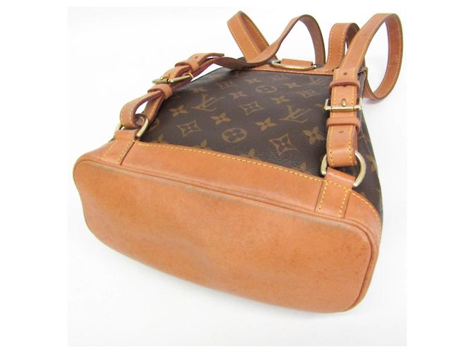 Louis Vuitton Monogram Montsouris MM M51136 Women's Backpack Brown - view 4