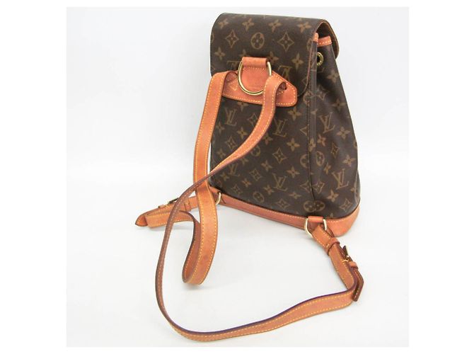 Louis Vuitton Monogram Montsouris MM M51136 Women's Backpack Brown - view 6