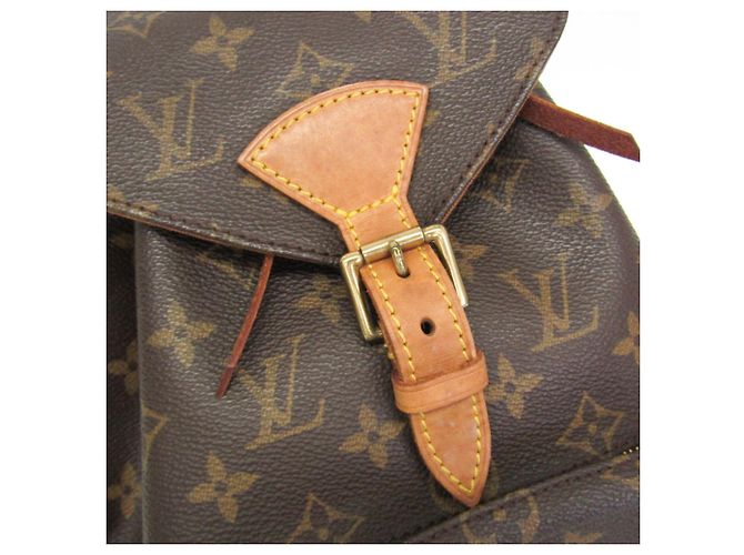 Louis Vuitton Monogram Montsouris MM M51136 Women's Backpack Brown - view 9