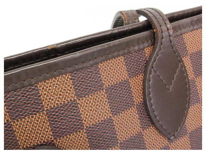 Bolso Tote Louis Vuitton Damier Neverfull MM Castaño - vista 10